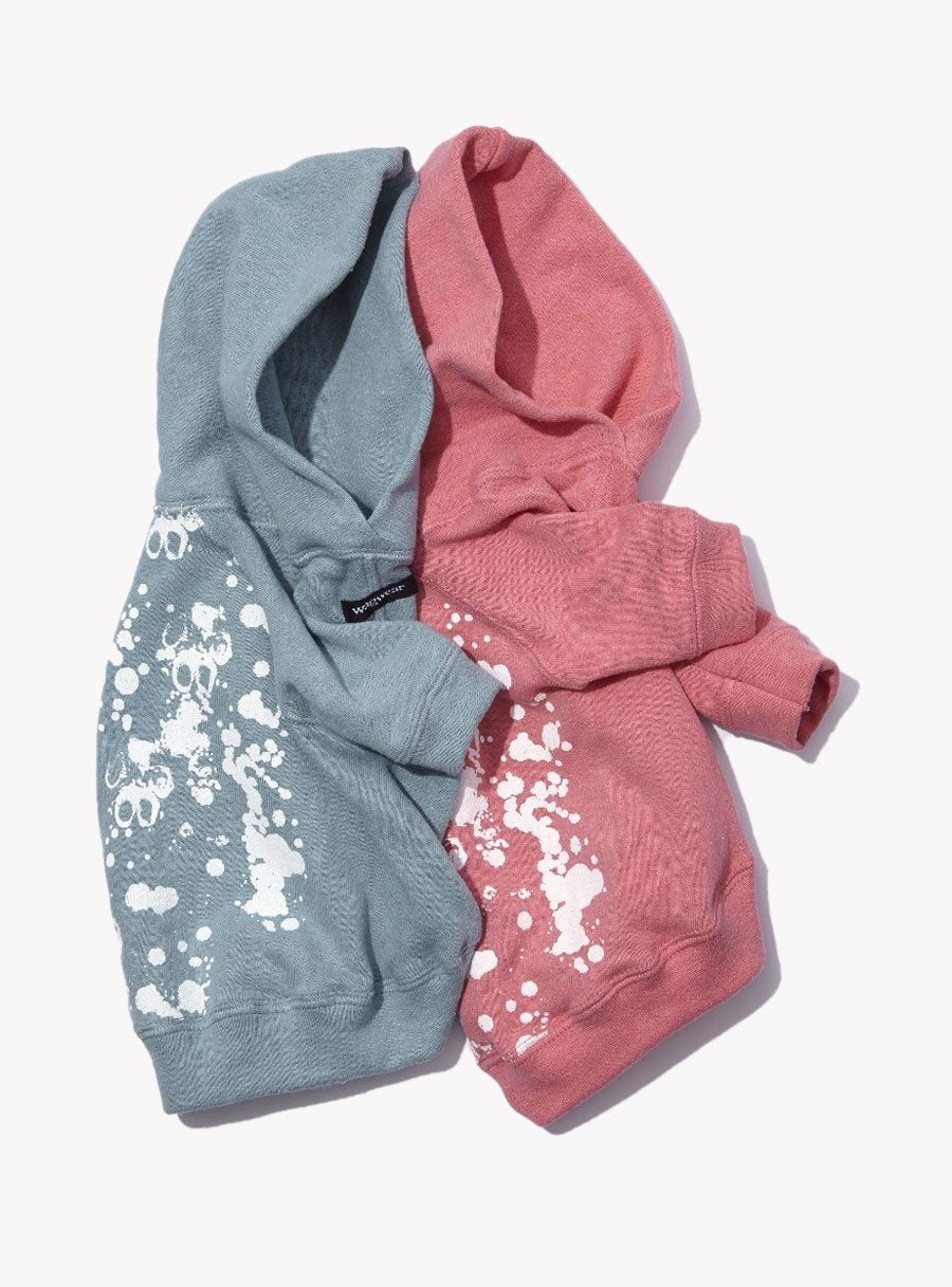 Panel Dip Dye And Raw Edge